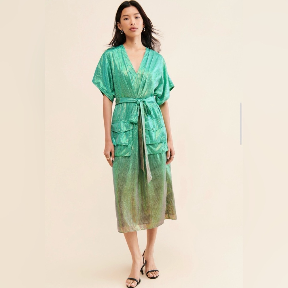 Bhanuni by Jyoti Ombre Sequin Dress
